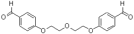 CAS#: 111550-46-0， 4,4'-(3-Oxapentanediyldioxy) Dibenzaldehyde