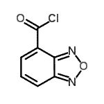 CAS 登录号：111595-71-2， 2,1,3-苯并恶二唑-4-甲酰氯