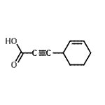 CAS#: 111598-97-1， 3-(2-Cyclohexen-1-Yl)-2-Propynoic Acid