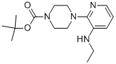 CAS 登录号：111669-26-2， 4-[3-(乙基氨基)-2-吡啶基]-1-哌嗪羧酸叔丁酯
