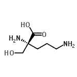 CAS#: 111767-05-6， 2-(Hydroxymethyl)-L-Ornithine
