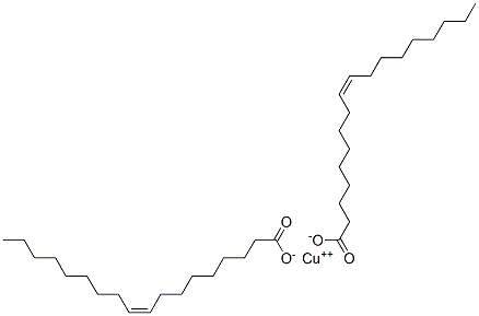 结构式 CAS# 1120-44-1, (Z)-十八碳-9-烯酸铜