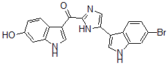 CAS#: 112515-44-3， [4-(6-Bromo-1H-Indol-3-Yl)-3H-Imidazol-2-Yl]-(6-Hydroxy-1H-Indol-3-Yl)Methanone