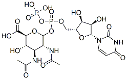 CAS#: 112529-16-5， Uridine 5'-diphospho-2,3-diacetamido-2,3-dideoxyglucopyranuronic acid