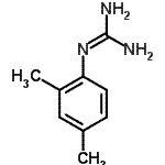 CAS 登录号：112677-30-2， 2-(2,4-二甲基苯基)胍
