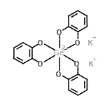 CAS 登录号：112712-64-8， 二钾三[1,2-苯二酚(2-)-kappa<sup>2</sup>O<sup>1</sup>,O<sup>2</sup>]锗酸盐(2-)