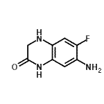 CAS 登录号：112748-07-9， 7-氨基-6-氟-3,4-二氢-2(1H)-喹喔啉酮
