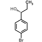 CAS 登录号：112777-66-9， (1R)-1-(4-溴苯基)-1-丙醇