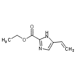 CAS 登录号：112987-01-6， 乙基4-乙烯基-1H-咪唑-2-羧酸酯