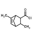 CAS 登录号：113283-37-7， 2,5-二甲基双环[2.2.1]庚-5-烯-3-甲酰氯