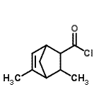 CAS 登录号：113351-13-6， 3,5-二甲基双环[2.2.1]庚-5-烯-2-甲酰氯