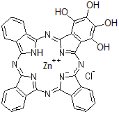 CAS 登录号：113383-08-7， 29H,31H-酞菁-1,2,3,4-四醇,锌盐(1:1)