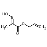 CAS 登录号：113410-68-7， 烯丙基(2E)-2-(羟基亚胺)丙酸酯
