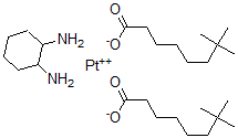 CAS 登录号：113427-19-3， 顺式-二-新癸酸-反式-R,R-1,2-二氨基环己烷铂II