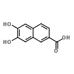 CAS 登录号：113458-95-0， 6,7-二羟基-2-萘甲酸
