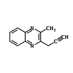 CAS 登录号：113477-56-8， 2-甲基-3-(2-丙炔-1-基)喹喔啉