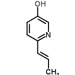 CAS#: 113616-56-1， 6-[(1E)-1-Propen-1-Yl]-3-Pyridinol