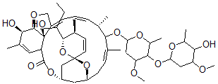CAS 登录号：113665-89-7， alpha,5-O-去甲基-阿维菌素A1