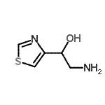 CAS 登录号：113732-76-6， 2-氨基-1-(1,3-噻唑-4-基)乙醇