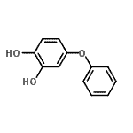 CAS 登录号：1138-67-6， 4-苯氧基-1,2-苯二酚