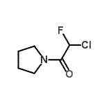 CAS#: 114020-91-6， 2-Chloro-2-Fluoro-1-(1-Pyrrolidinyl)Ethanone