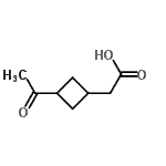 CAS#: 114050-60-1， (3-Acetylcyclobutyl)Acetic Acid
