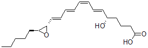 CAS#: 114144-28-4， [2S-[2a(5R*,6E,8Z,10E,12E),3b]]-5-Hydroxy-13-(3-pentyloxiranyl)-6,8,10,12-Tridecatetraenoic acid