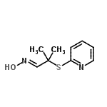 CAS#: 114175-03-0， (1E)-N-Hydroxy-2-Methyl-2-(2-Pyridinylsulfanyl)-1-Propanimine