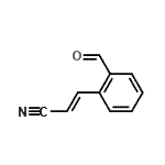 CAS 登录号：114215-38-2， (2E)-3-(2-甲酰基苯基)丙烯腈