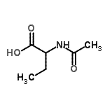CAS#: 114285-09-5， 2-Acetamidobutanoic Acid