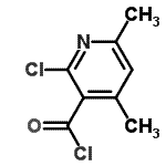 CAS#: 114319-42-5， 2-Chloro-4,6-Dimethylnicotinoyl Chloride