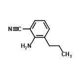 CAS#: 114345-14-1， 2-Amino-3-Propylbenzonitrile