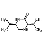 CAS 登录号：114362-46-8， (3S,6R)-3,6-二异丙基-2-哌嗪酮