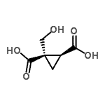 CAS#: 114644-54-1， (1R,2S)-1-(Hydroxymethyl)-1,2-Cyclopropanedicarboxylic Acid