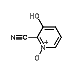 CAS 登录号：114658-14-9， 3-羟基-2-吡啶甲腈1-氧化物