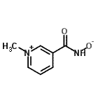 CAS 登录号：114698-34-9， 3-[(羟基氨基)羰基]-1-甲基-吡啶鎓内盐
