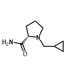CAS#: 114812-44-1， 1-(Cyclopropylmethyl)-L-Prolinamide