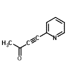 CAS 登录号：114880-31-8， 4-(2-吡啶基)-3-丁炔-2-酮