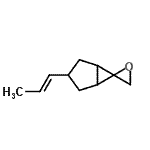 CAS 登录号：115025-70-2， 3-[(1E)-1-丙烯-1-基]螺[双环[3.1.0]己烷-6,2'-环氧乙烷]