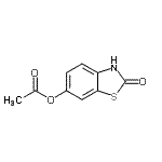 CAS 登录号：115045-85-7， 2-氧代-2,3-二氢-1,3-苯并噻唑-6-基乙酸酯