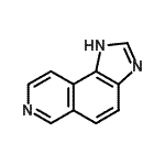 CAS 登录号：115100-09-9， 1H-咪唑并[4,5-f]异喹啉