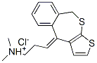 CAS 登录号：1154-12-7， N,N-二甲基-3-(噻吩并[2,3-c][2]苯并硫杂卓-4(9H)-亚基)-1-丙胺盐酸盐(1:1)