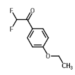 CAS#: 115466-96-1， 1-(4-Ethoxyphenyl)-2,2-Difluoroethanone