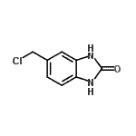 CAS 登录号：115576-98-2， 5-(氯甲基)-1,3-二氢-2H-苯并咪唑-2-酮