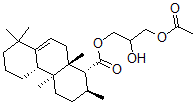 CAS#: 115713-02-5， (3-Acetyloxy-2-Hydroxypropyl) (1R,2S,4aS,4bS,10aS)-2,4a,8,8,10a-Pentamethyl-2,3,4,4b,5,6,7,10-Octahydro-1H-Phenanthrene-1-Carboxylate