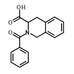 CAS#: 115732-15-5， 2-Benzoyl-1,2,3,4-Tetrahydro-3-Isoquinolinecarboxylic Acid