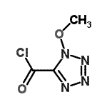 CAS#: 115751-80-9， 1-Methoxy-1H-Tetrazole-5-Carbonyl Chloride
