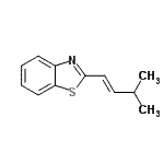 CAS#: 115755-10-7， 2-[(1E)-3-Methyl-1-Buten-1-Yl]-1,3-Benzothiazole