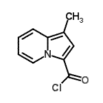 CAS#: 115813-14-4， 1-Methyl-3-Indolizinecarbonyl Chloride