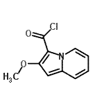 CAS#: 115813-15-5， 2-Methoxy-3-Indolizinecarbonyl Chloride